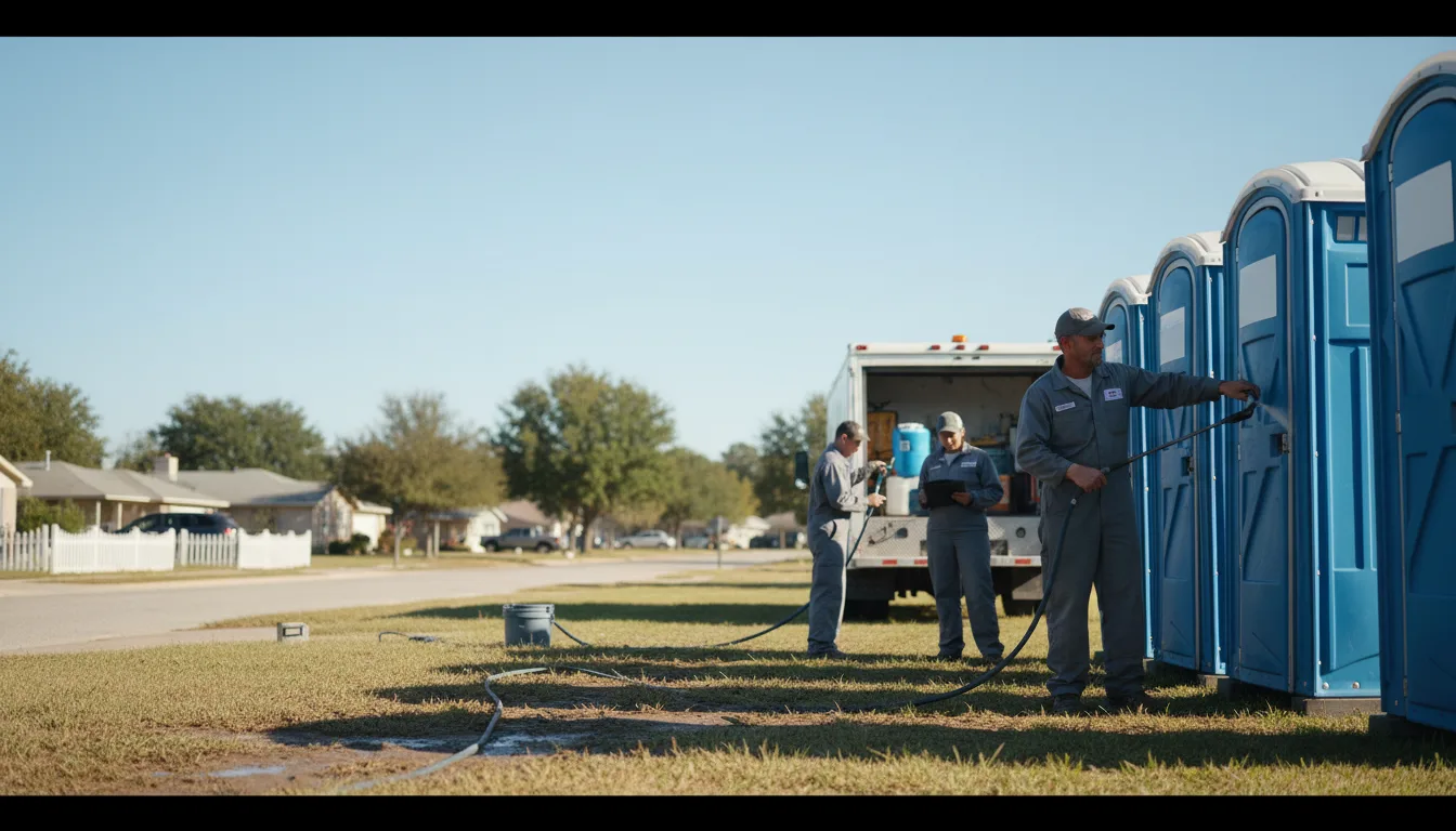 Long-Term Portable Toilet Rental in Aynor, SC near me